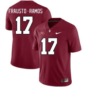 Men Jshawn Frausto-Ramos Cardinal Stanford 2024 ACC Conference College Football #17 Jersey 909169-822