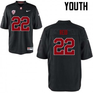 Youth Justin Reid Black Cardinal College Football #22 Jersey 868827-889