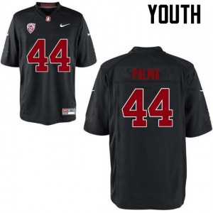 Youth Kevin Palma Black Stanford University College Football #44 Jersey 174387-233