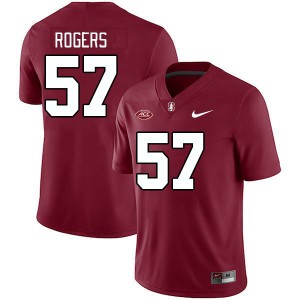Men Levi Rogers Cardinal Stanford 2024 ACC Conference College Football #57 Jersey 729705-722