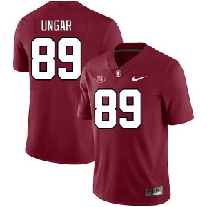 Men Lukas Ungar Cardinal Stanford 2024 ACC Conference College Football #89 Jersey 724361-854