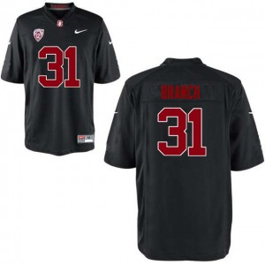 Men Mustafa Branch Black Stanford Cardinal College Football #31 Jersey 881301-511