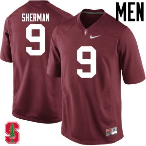 Men Richard Sherman Cardinal Stanford Cardinal College Football #9 Jersey 557178-132