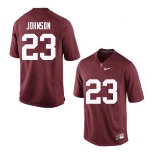 Men Ryan Johnson Red Stanford College Football #23 Jersey 158675-490