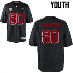 Youth Scooter Harrington Black Stanford College Football #80 Jersey 684580-841