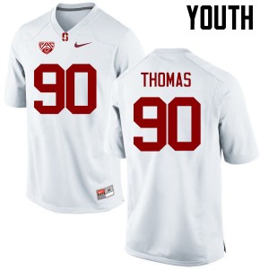 Youth Solomon Thomas White Stanford Cardinal College Football #90 Jersey 327469-621