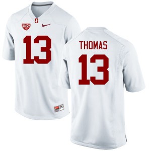 Men Taijuan Thomas White Cardinal College Football #13 Jersey 635859-580