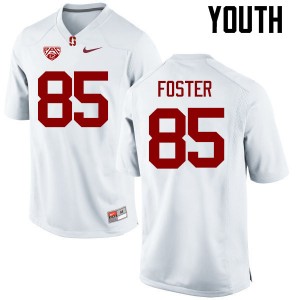 Youth Treyvion Foster White Stanford Cardinal College Football #85 Jersey 944162-339