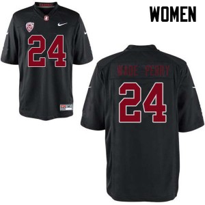 Women Dalyn Wade-Perry Black Cardinal College Football #24 Jersey 894454-788