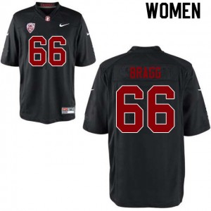 Women Branson Bragg Black Cardinal College Football #66 Jersey 115829-352