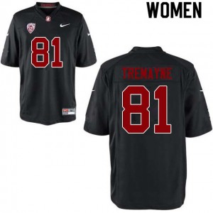 Women Brycen Tremayne Black Cardinal College Football #81 Jersey 610093-249