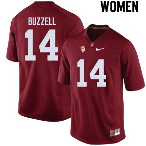 Women Cameron Buzzell Cardinal Stanford Cardinal College Football #14 Jersey 966531-538