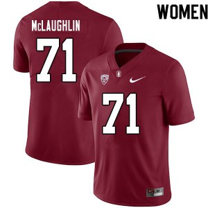 Women Connor McLaughlin Cardinal Stanford College Football #71 Jersey 849141-963