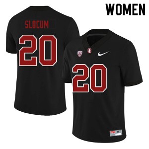 Women Jaden Slocum Black Cardinal College Football #20 Jersey 213125-514