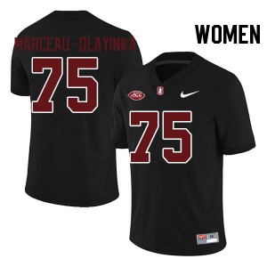 Women Braden Marceau-Olayinka Black Cardinal 2024 ACC Conference College Football #75 Jersey 280147-441