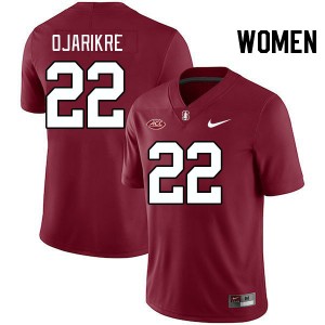 Women Che Ojarikre Cardinal Cardinal 2024 ACC Conference College Football #22 Jersey 229938-413