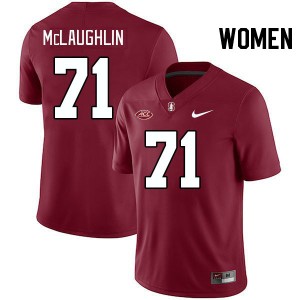Women Connor McLaughlin Cardinal Stanford University 2024 ACC Conference College Football #71 Jersey 932263-359