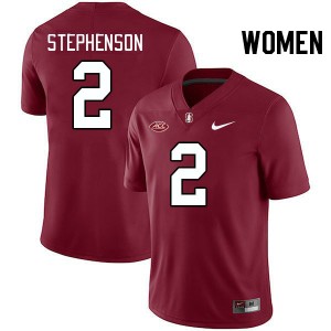 Women Dylan Stephenson Cardinal Stanford 2024 ACC Conference College Football #2 Jersey 888876-509