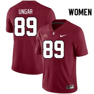Women Lukas Ungar Cardinal Cardinal 2024 ACC Conference College Football #89 Jersey 198505-774