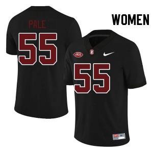 Women Simione Pale Black Cardinal 2024 ACC Conference College Football #55 Jersey 723538-872