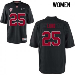 Women Sione Lund Black Cardinal College Football #25 Jersey 619730-629