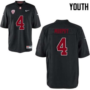 Youth Alameen Murphy Black Cardinal College Football #4 Jersey 778385-403