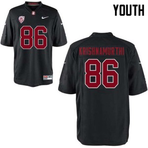 Youth Sidhart Krishnamurthi Black Stanford University College Football #86 Jersey 456103-277