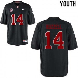 Youth Cameron Buzzell Black Stanford College Football #14 Jersey 178849-643