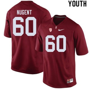 Youth Drake Nugent Cardinal Cardinal College Football #60 Jersey 947097-221