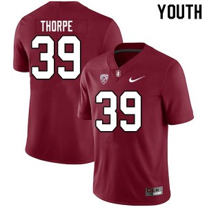 Youth Alexander Thorpe Cardinal Stanford College Football #39 Jersey 818370-556