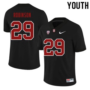 Youth Caleb Robinson Black Stanford College Football #29 Jersey 752596-460