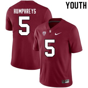 Youth John Humphreys Cardinal Cardinal College Football #5 Jersey 615068-472