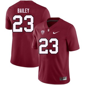 Youth David Bailey Cardinal Stanford University College 2023 Football #23 Jersey 992737-768