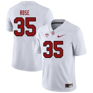 Youth Matt Rose White Stanford Cardinal College 2023 Football #35 Jersey 136103-923