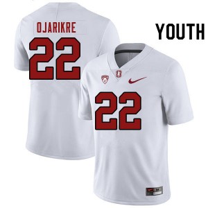 Youth Che Ojarikre White Stanford Cardinal College Football #22 Jersey 417956-104