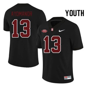 Youth Elic Ayomanor Black Cardinal 2024 ACC Conference College Football #13 Jersey 561499-590