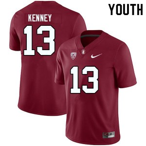 Youth Emmet Kenney Cardinal Stanford College Football #13 Jersey 281875-471