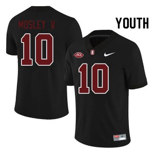 Youth Emmett Mosley V Black Stanford 2024 ACC Conference College Football #10 Jersey 682599-734