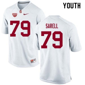 Youth Foster Sarell White Stanford College Football #79 Jersey 783876-932