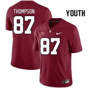 Youth Jason Thompson Cardinal Stanford Cardinal 2024 ACC Conference College Football #87 Jersey 603271-570