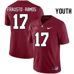 Youth Jshawn Frausto-Ramos Cardinal Cardinal 2024 ACC Conference College Football #17 Jersey 200247-720