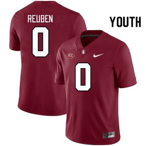 Youth Mudia Reuben Cardinal Stanford 2024 ACC Conference College Football #0 Jersey 217034-404