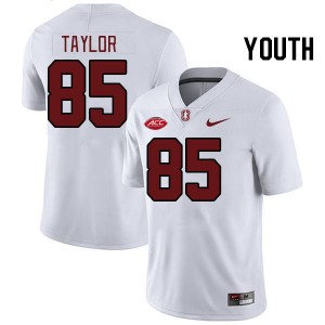 Youth Shield Taylor White Stanford 2024 ACC Conference College Football #85 Jersey 254910-964