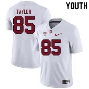 Youth Shield Taylor White Stanford University College Football #85 Jersey 571499-219